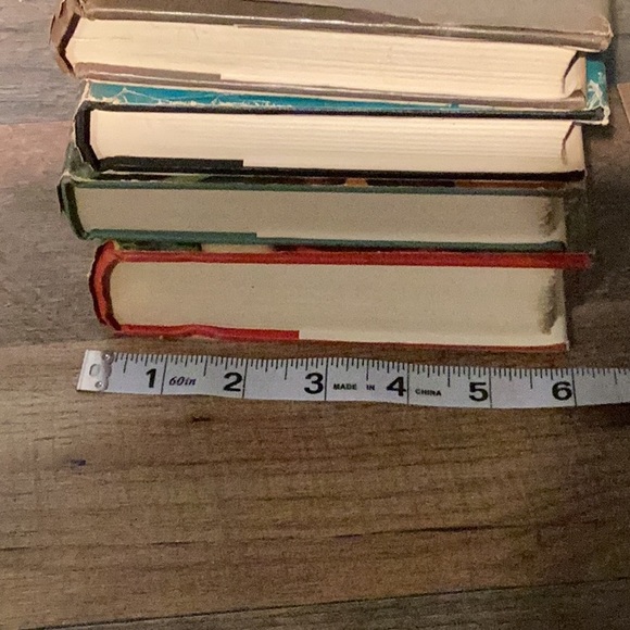 Vintage book lot with dust jackets decorative or fun reads book club edition - Picture 13 of 14